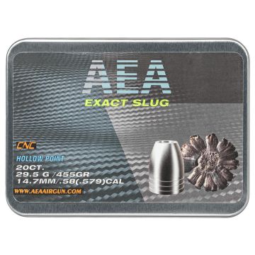 Slugs AEA Exact CNC 14.73 mm 455 grain (.579)