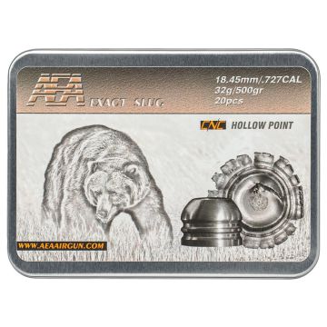 Airgun Slugs AEA Exact CNC 18.3 mm 500 grain (.727)