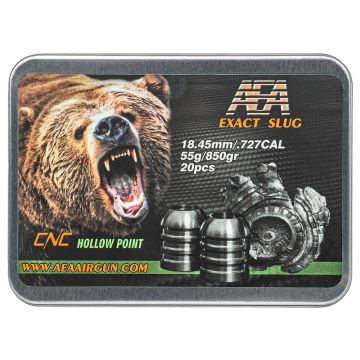 Airgun Slugs AEA Exact CNC 18.3 mm 850 grain (.727)