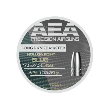 Airgun Slugs AEA Long Range Master 7.62 mm HP 103.39 grain (.30)