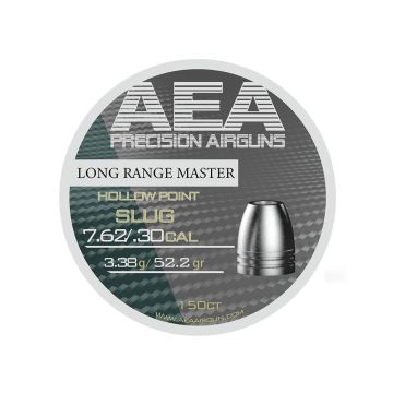Airgun Slugs AEA Long Range Master 7.62 mm HP 52.2 grain (.30)