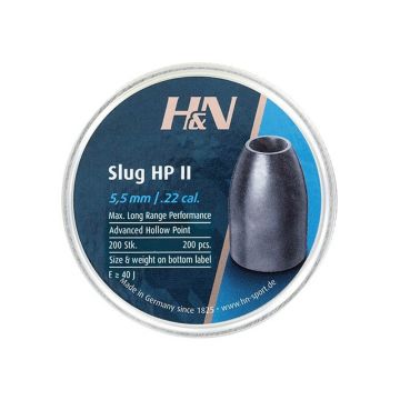 Slugs H&N 5.5 mm HP II 30 grain (.218)