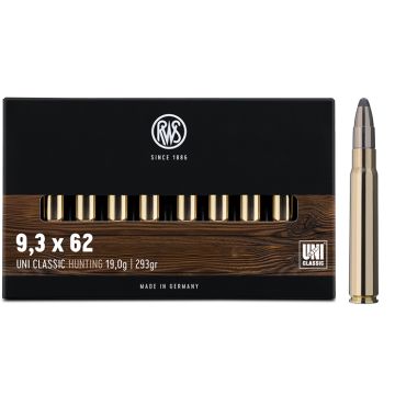 Kogelpatronen RWS 9.3x62 mm UNI Classic 293 grain