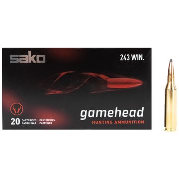 Kogelpatronen Sako Gamehead .243 Win SP 100 grain