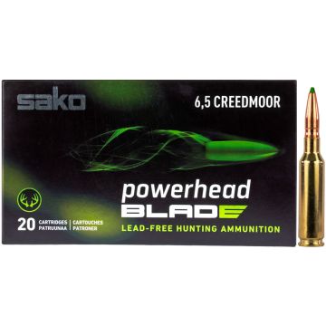 Kogelpatronen Sako Powerhead Blade 6.5 Creedmoor SP 120 grain