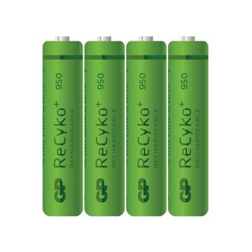 Batteries GP ReCyko Ni-MH Rechargeable AAA 950 mAh