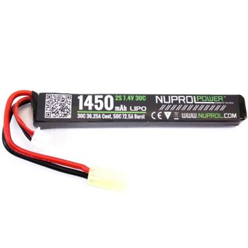 Battery Nuprol LiPo 7.4v 1450mAh Stick