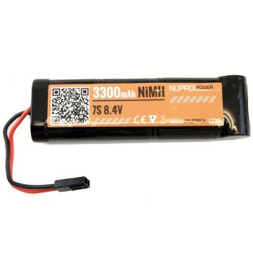 Batterij Nuprol NiMH 8.4v 3300mAh Large