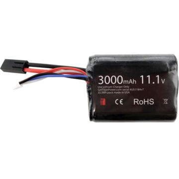 Batterij Titan Li-ion 11.1V 3000mAh Brick Mini-Tamiya