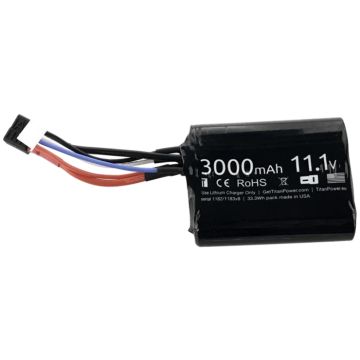 Battery Titan Li-ion 11.1V 3000mAh Brick T-Plug Deans