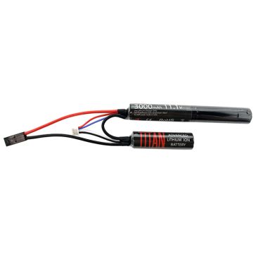 Batterij Titan Li-ion 11.1V 3000mAh Nunchuck Mini-Tamiya