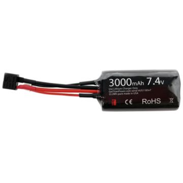 Batterij Titan Li-ion 7.4V 3000mAh Brick T-Plug Deans