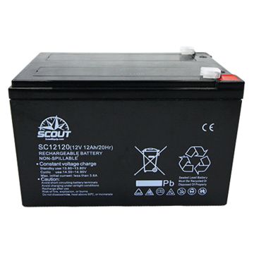 Batterij Sillosocks Large 12 Ah 12V