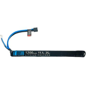 Batterij Titan LiPo 11.1V 1200mAh AK Stick T-Plug Deans