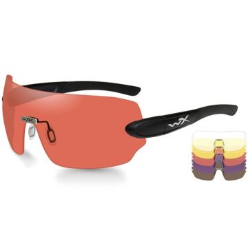 Glasses Wiley X Detection Clear / Yellow / Orange / Purple / Copper Black Frame
