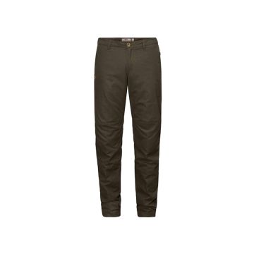 Trousers Fjällräven Sörmland Tapered Winter Women Dark Olive