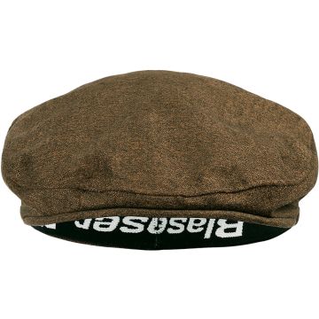 Cap Blaser Vintage Flat - Dark Brown Mélange