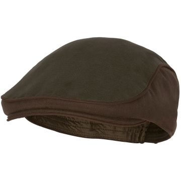 Cap Pinewood Nydala Classic Sixpence Mossgreen / Suede Brown