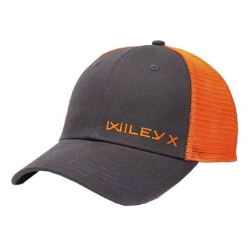 Cap Wiley X - Trucker Hat - Dark Grey/Signal Orange