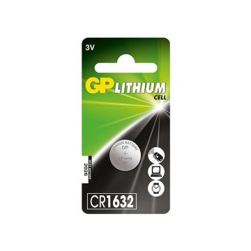 Cell Battery GP Lithium CR1632 3V