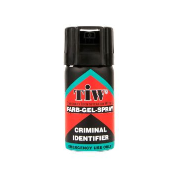 Zelfverdedigingsspray TW1000 TIW Paint Gel - Zwarte Dop