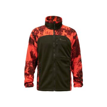 Fleece Vest Pinewood Oviken - Strata Blaze/Hunting Green