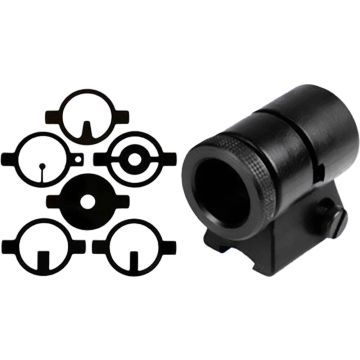 Front Sight Tunnel Weihrauch with Inserts