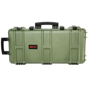 Geweerkoffer Nuprol Green 74x33 - Wave Foam