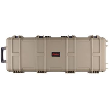 Geweerkoffer Nuprol Tan 101x32 - Wave Foam