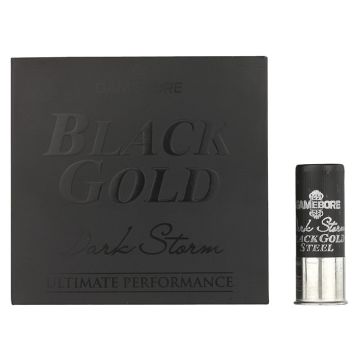 Hagelpatronen Gamebore Black Gold Dark Storm Steel 12-70-4 30 gram