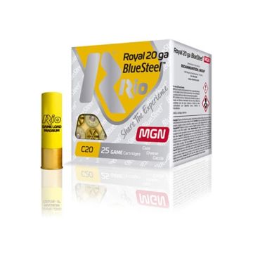 Hagelpatronen Rio Royal BlueSteel Magnum kal. 20 28 gram