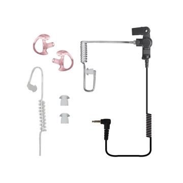 Headset Code Red Silent Listen Only 3.5 mm Connector with Replacement Pack
