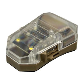 Helmet Light Opsmen F101 Stealth Survival LED Velcro Coyote