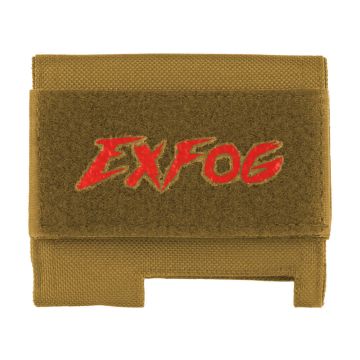 Helmet Pouch ExFog for anti-fog system Tan
