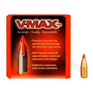 Kogelkoppen Hornady .224 V-max 50 grain