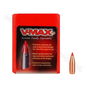 Kogelkoppen Hornady .243 V-Max 75 grain