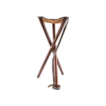 Hunting Stool Wood 3-legged 70 cm