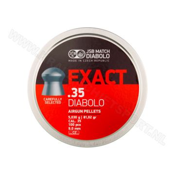 Luchtdrukkogeltjes JSB Exact 9 mm 81.02 grain