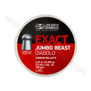 Airgun Pellets JSB Jumbo Beast 5.5 mm 33.95 grain