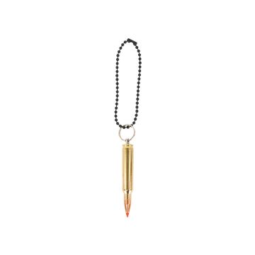 Kogelpatroonsleutelhanger Copper & Brass .223 Remington Red Spark