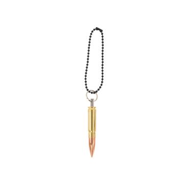 Kogelpatroonsleutelhanger Copper & Brass .300 AAC Blackout FMJ