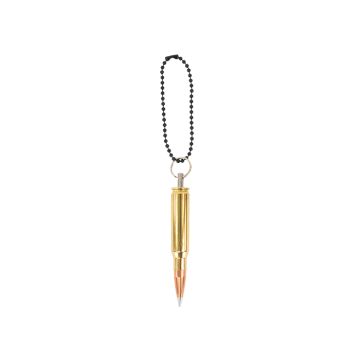 Kogelpatroonsleutelhanger Copper & Brass .308 Winchester Silver Tip