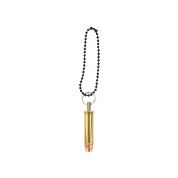 Kogelpatroonsleutelhanger Copper & Brass .357 Magnum Hollow Point