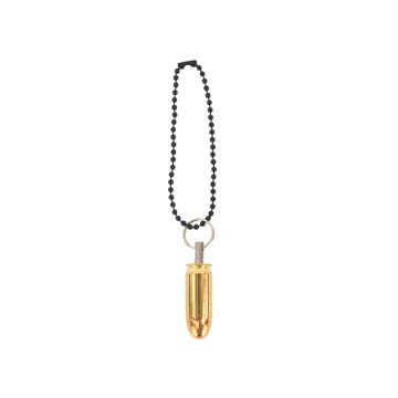Bullet Keychain Copper & Brass .45 ACP FMJ