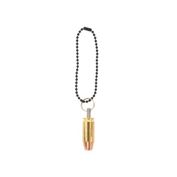 Kogelpatroonsleutelhanger Copper & Brass .45 ACP Hollow Point Tombak