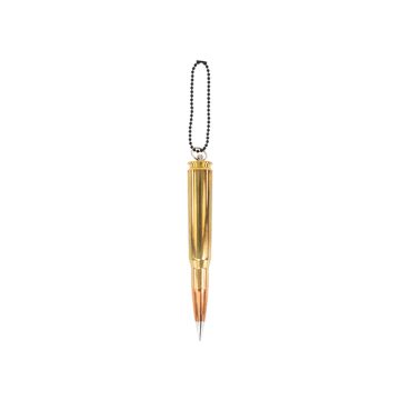 Kogelpatroonsleutelhanger Copper & Brass .50 BMG Silver Tip