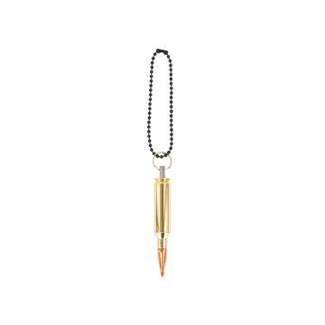 Kogelpatroonsleutelhanger Copper & Brass 6.5 Creedmoor Red Spark
