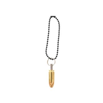 Kogelpatroonsleutelhanger Copper & Brass 9 mm Hexagon
