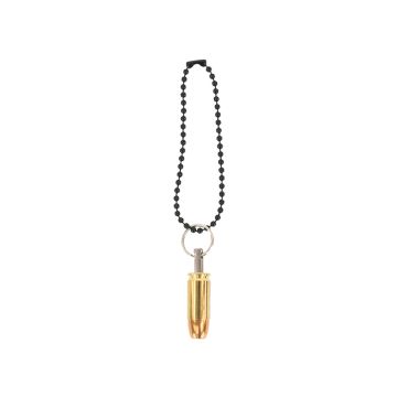 Kogelpatroonsleutelhanger Copper & Brass 9 mm Hollow Point