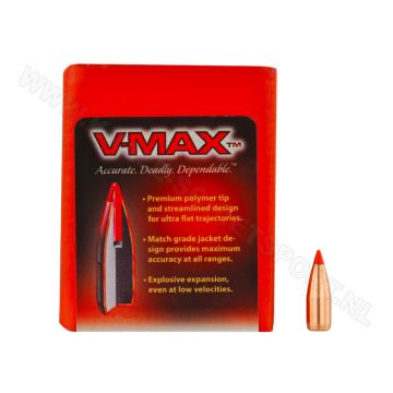 Kogelkoppen Hornady .243 V-Max 58 grain